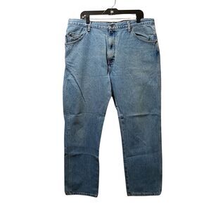 Wrangler Jeans Men’s 38x30 Blue Regular Fit Straight Leg Denim